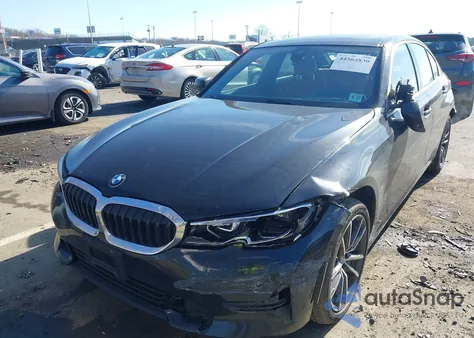 2022 BMW 330I xDrive from USA, damaged, VIN WBA5R7C0XNFL77453